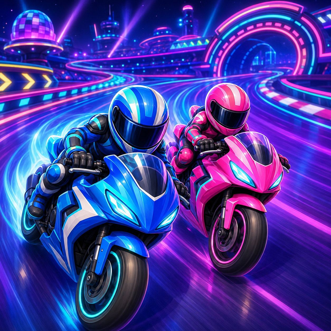 Capa de Corrida de motos